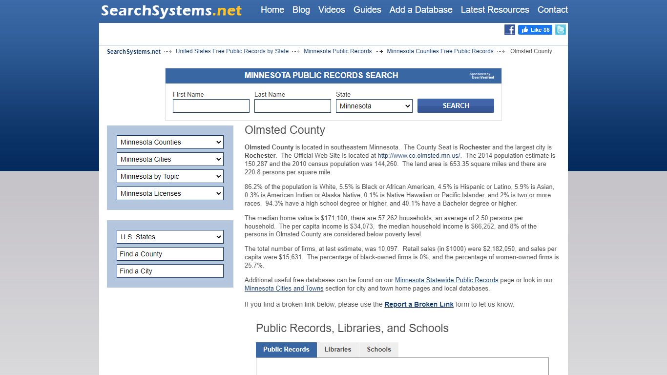 Olmsted County Criminal and Public Records